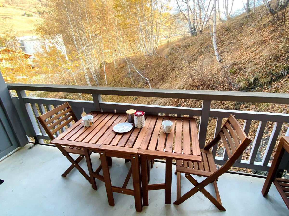 Studio 25m² rénové aux Deux Alpes, balcon sud - Photo 13