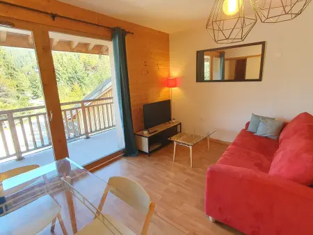 Appartement 2 pièces avec balcon à Valfréjus, près du télécabine : photo 3