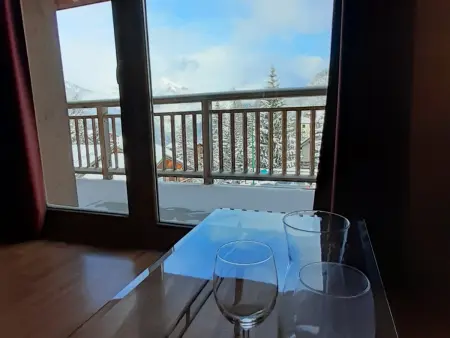 Appartement 2 pièces avec balcon à Valfréjus, près du télécabine : photo 12
