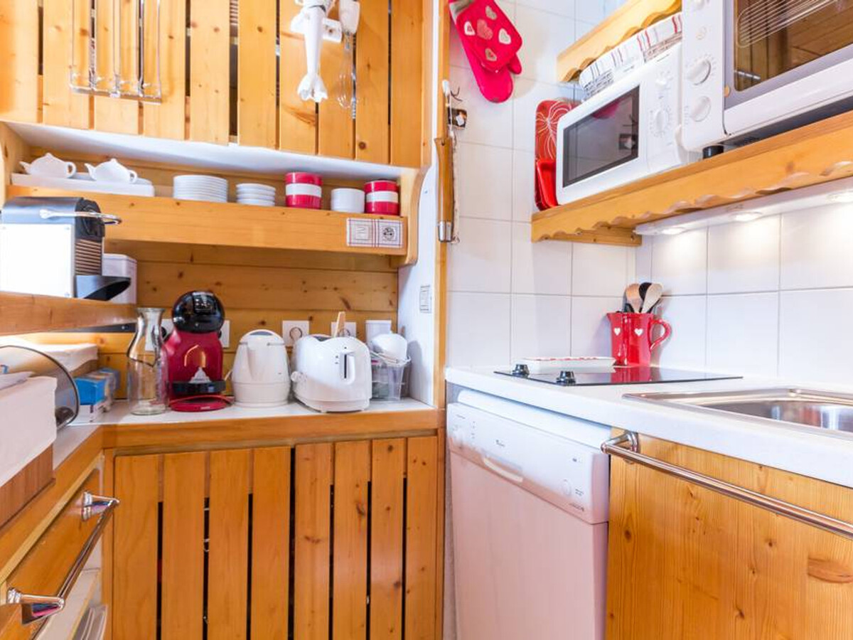 Studio mezzanine 6 pers., balcon sud, Les Arcs 1800 - Photo 4