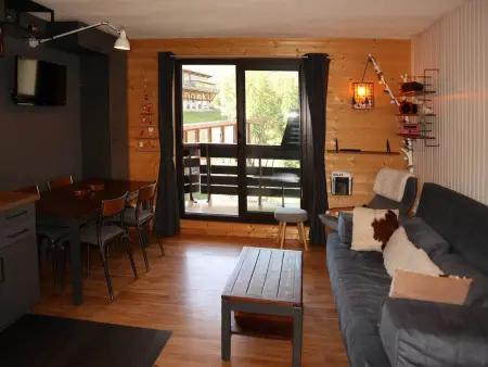 Location appartement à Les Orres, Studio aux Orres 1650, 5 pers., accès direct pistes
