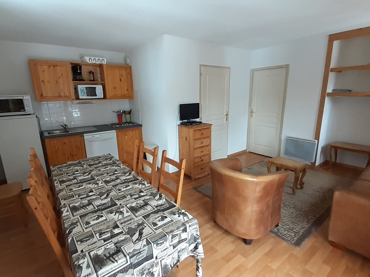 Appartement 4 pièces 8 pers à Valfréjus, 50m télécabine - Photo 12
