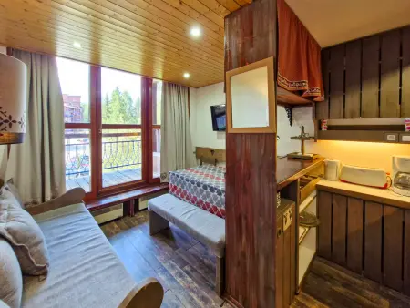 Appartement cosy 2 pièces pour 5 pers. à Arc 1800, proche pistes : photo 2