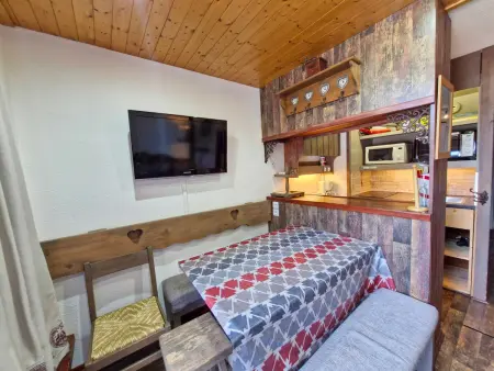 Appartement cosy 2 pièces pour 5 pers. à Arc 1800, proche pistes : photo 3