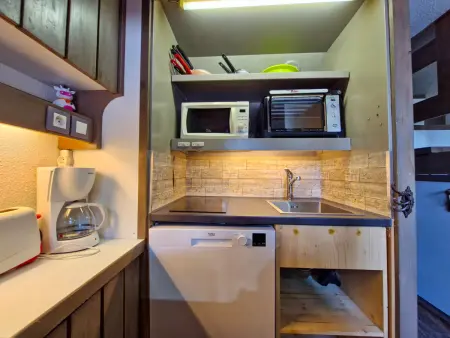 Appartement cosy 2 pièces pour 5 pers. à Arc 1800, proche pistes : photo 4