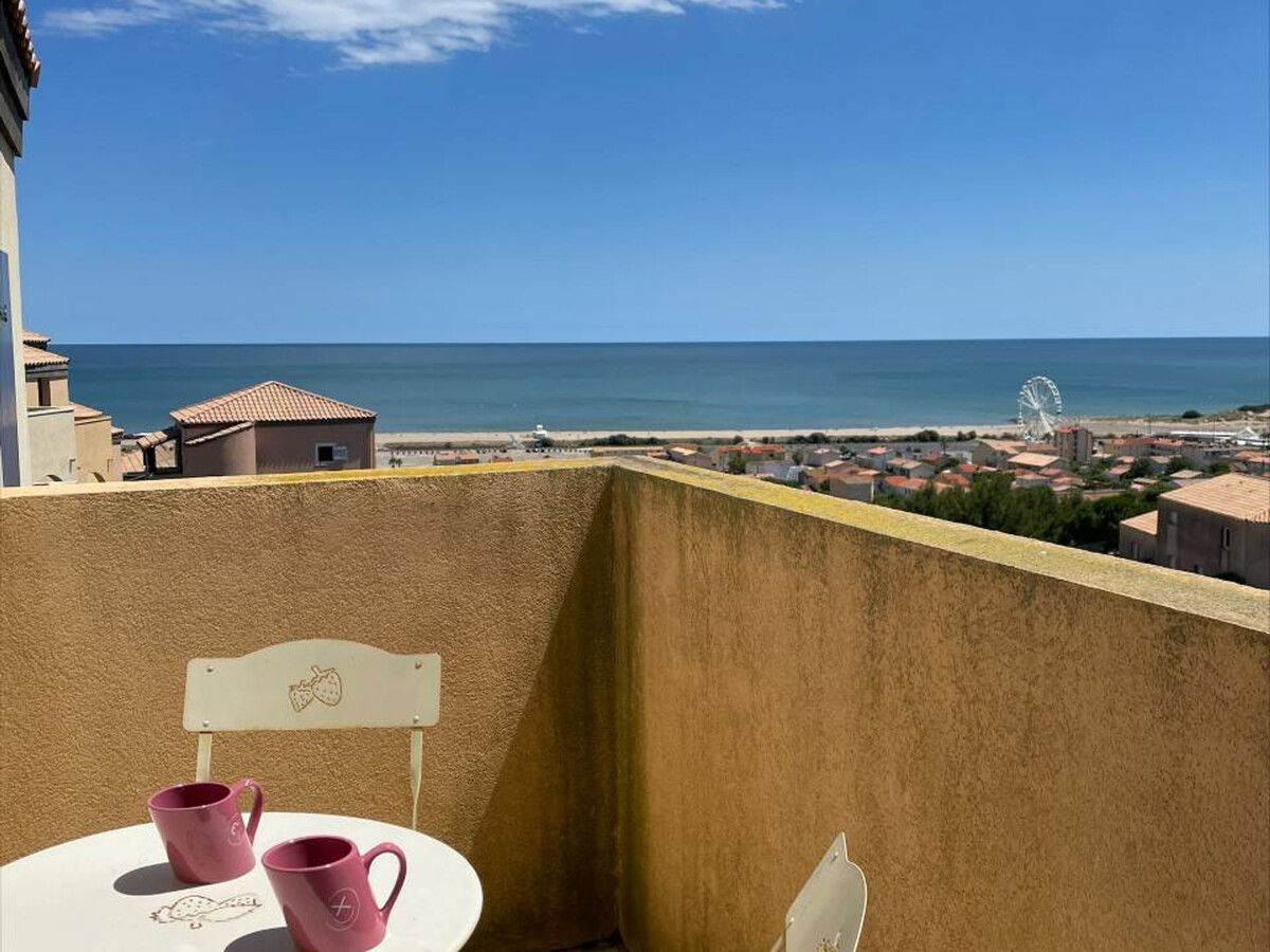 Appt 2 pièces avec balcon vue mer, piscine et parking - Photo 1