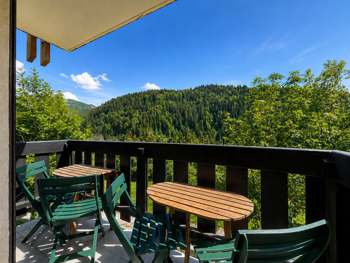 Studio cabine lumineux avec parking et vue Mont Charvin - Photo 5