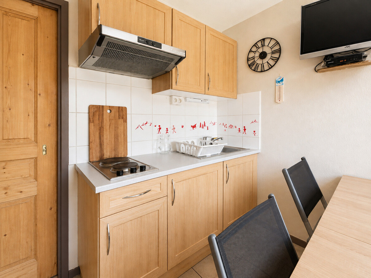 Studio cabine lumineux avec parking et vue Mont Charvin - Photo 6