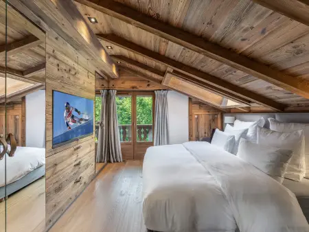 Chalet avec Sauna et Mazots à Megève, Chalet 8 personnes à Megève - Photo 4