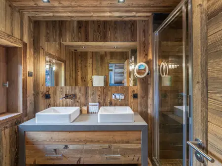Chalet avec Sauna et Mazots à Megève, Chalet 8 personnes à Megève - Photo 9