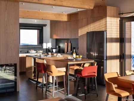 Chalet contemporain avec piscine privée, sauna et home cinéma à Arc 1800 - Photo 3