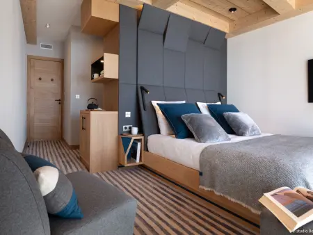Chalet contemporain avec piscine privée, sauna et home cinéma à Arc 1800 - Photo 5