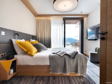 Chalet contemporain avec piscine privée, sauna et home cinéma à Arc 1800 - Photo 7