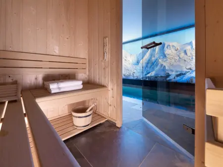 Chalet contemporain avec piscine privée, sauna et home cinéma à Arc 1800 - Photo 10