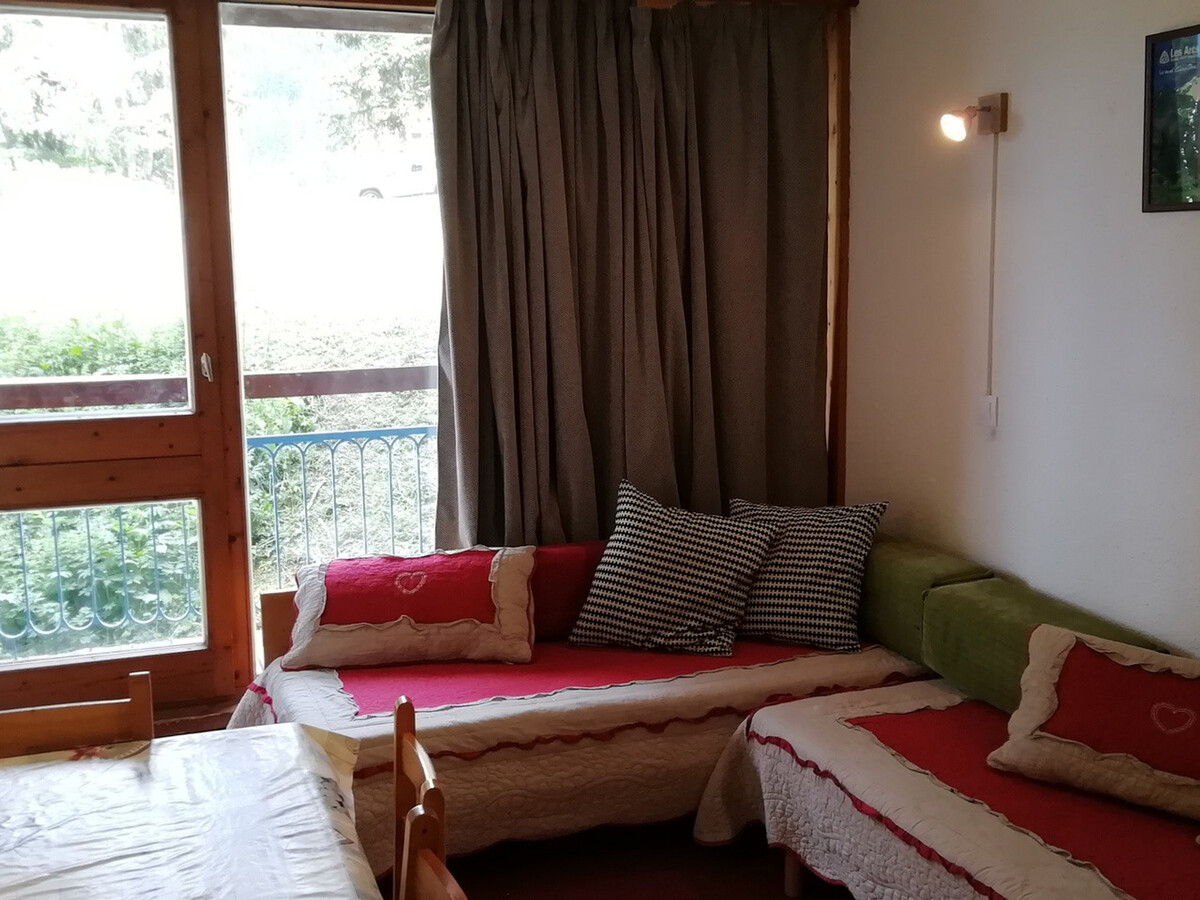 Studio 4 pers aux Arcs 1800, balcon vue Mont Blanc - Photo 1