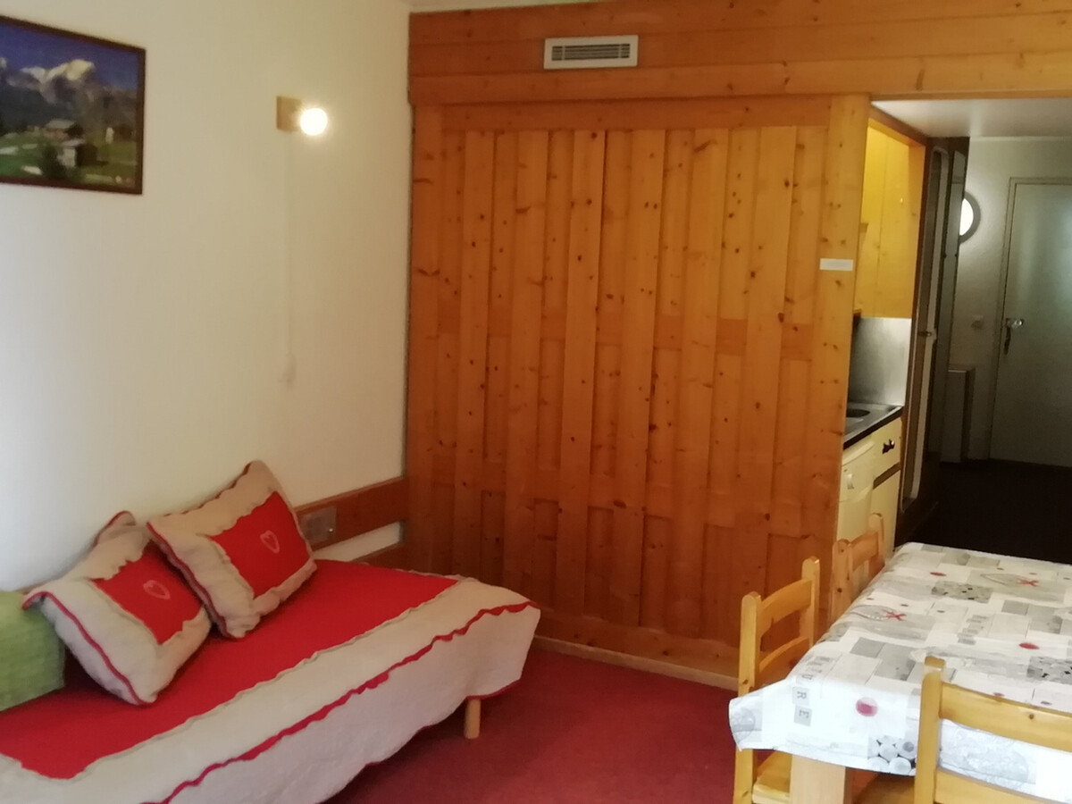 Studio 4 pers aux Arcs 1800, balcon vue Mont Blanc - Photo 2