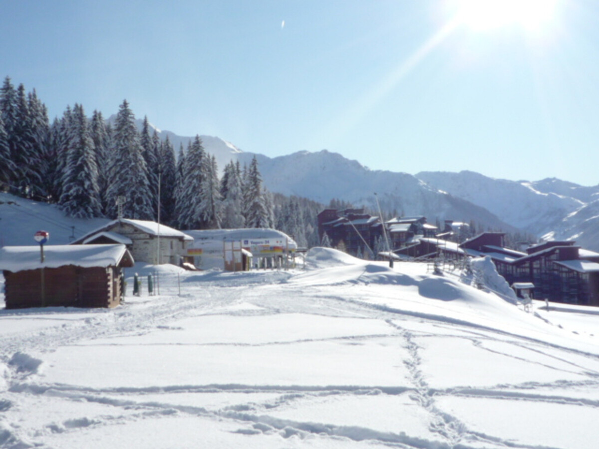 Studio 4 pers aux Arcs 1800, balcon vue Mont Blanc - Photo 10