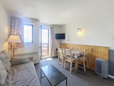 Studio confortable 5 pers. au pied des pistes avec balcon - Photo 2