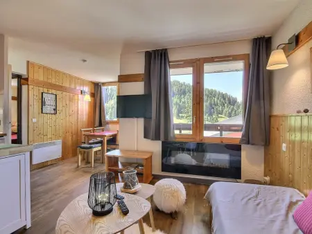 Location appartement à Plagne 1800, Appartement 2 pièces avec balcon, proche commerces