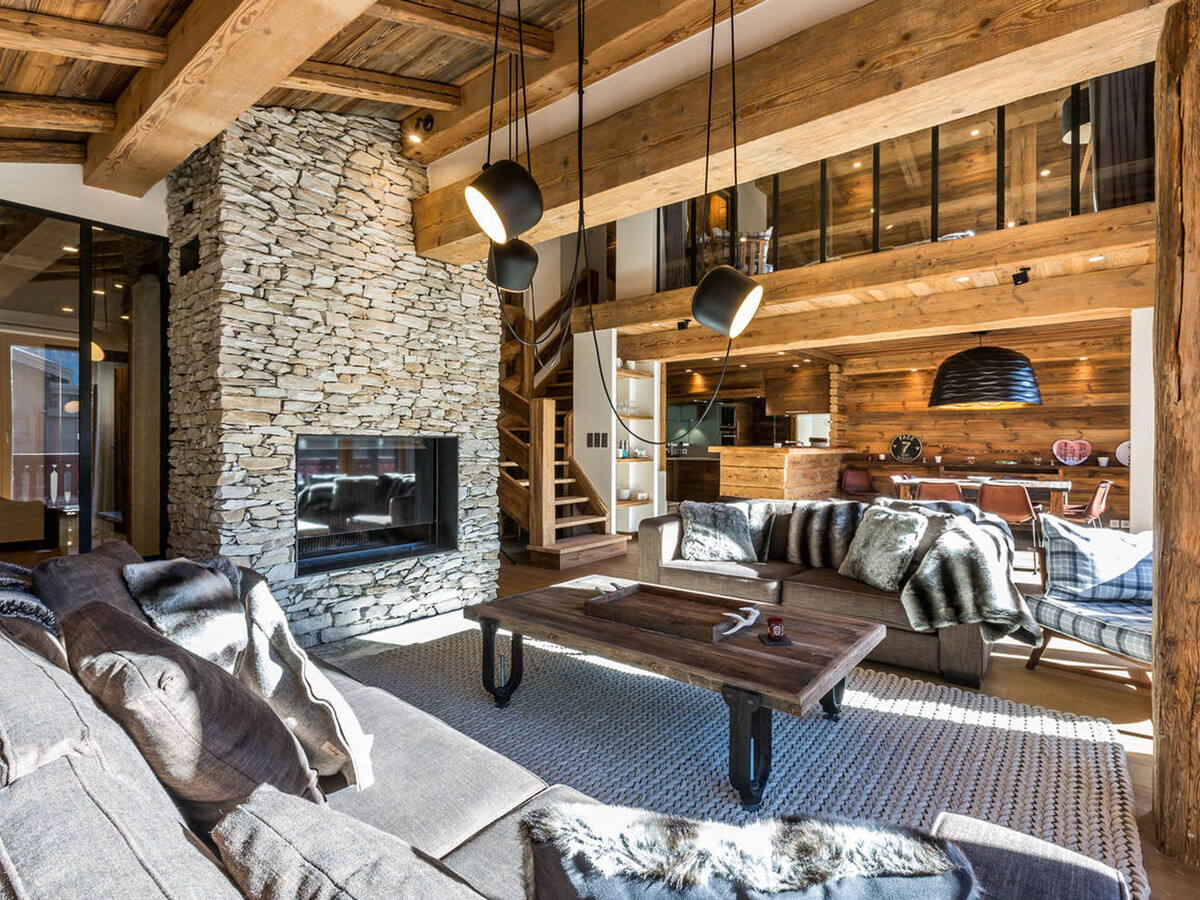 Appartement 240 m² avec cheminée et vue panoramique à Val-d'Isère - Photo 2