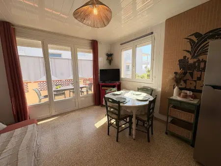 Location appartement à Narbonne, Appartement vue mer, climatisation - 4 pers.