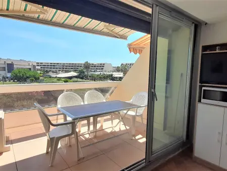 Studio climatisé avec terrasse et garage à Cap d'Agde : photo 2