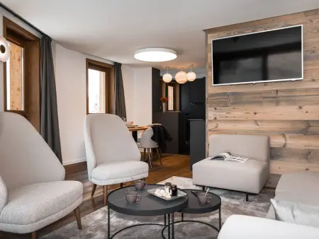 Location appartement à Courchevel, Duplex plein sud à Courchevel Village - 4 pers - Pieds des pistes, balcons, parking, casier à skis