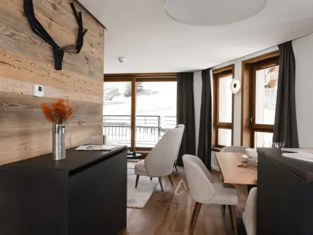 Duplex plein sud à Courchevel Village - 4 pers - Pieds des pistes, balcons, parking, casier à skis - Photo 7