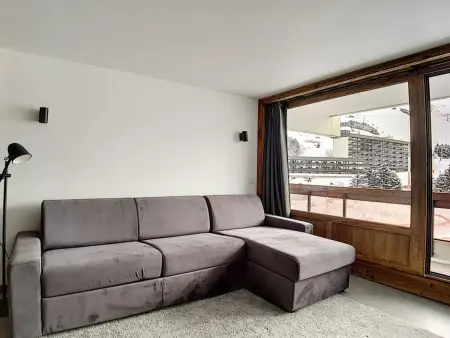 Appartement 36m² skis aux pieds, balcon sud Les Menuires : photo 4