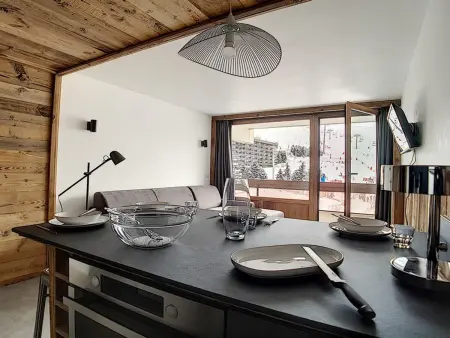 Appartement 36m² skis aux pieds, balcon sud Les Menuires : photo 5