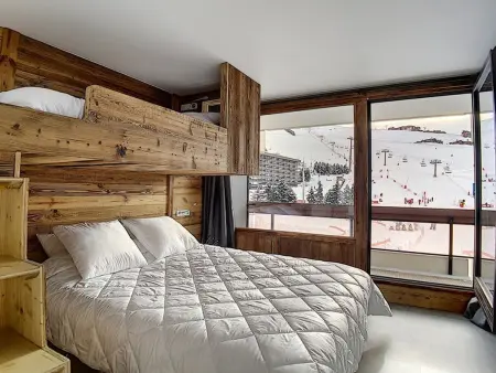 Appartement 36m² skis aux pieds, balcon sud Les Menuires : photo 8