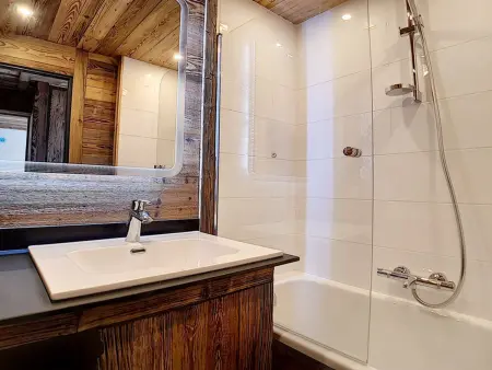 Appartement 36m² skis aux pieds, balcon sud Les Menuires : photo 12