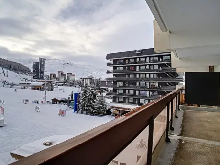 Appartement 36m² skis aux pieds, balcon sud Les Menuires : photo 13