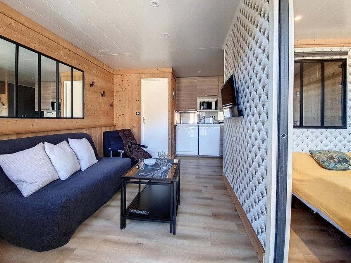 2 Pièces Rénové Style Chalet, Balcon Montagne à Saint-Martin-de-Belleville - Photo 10
