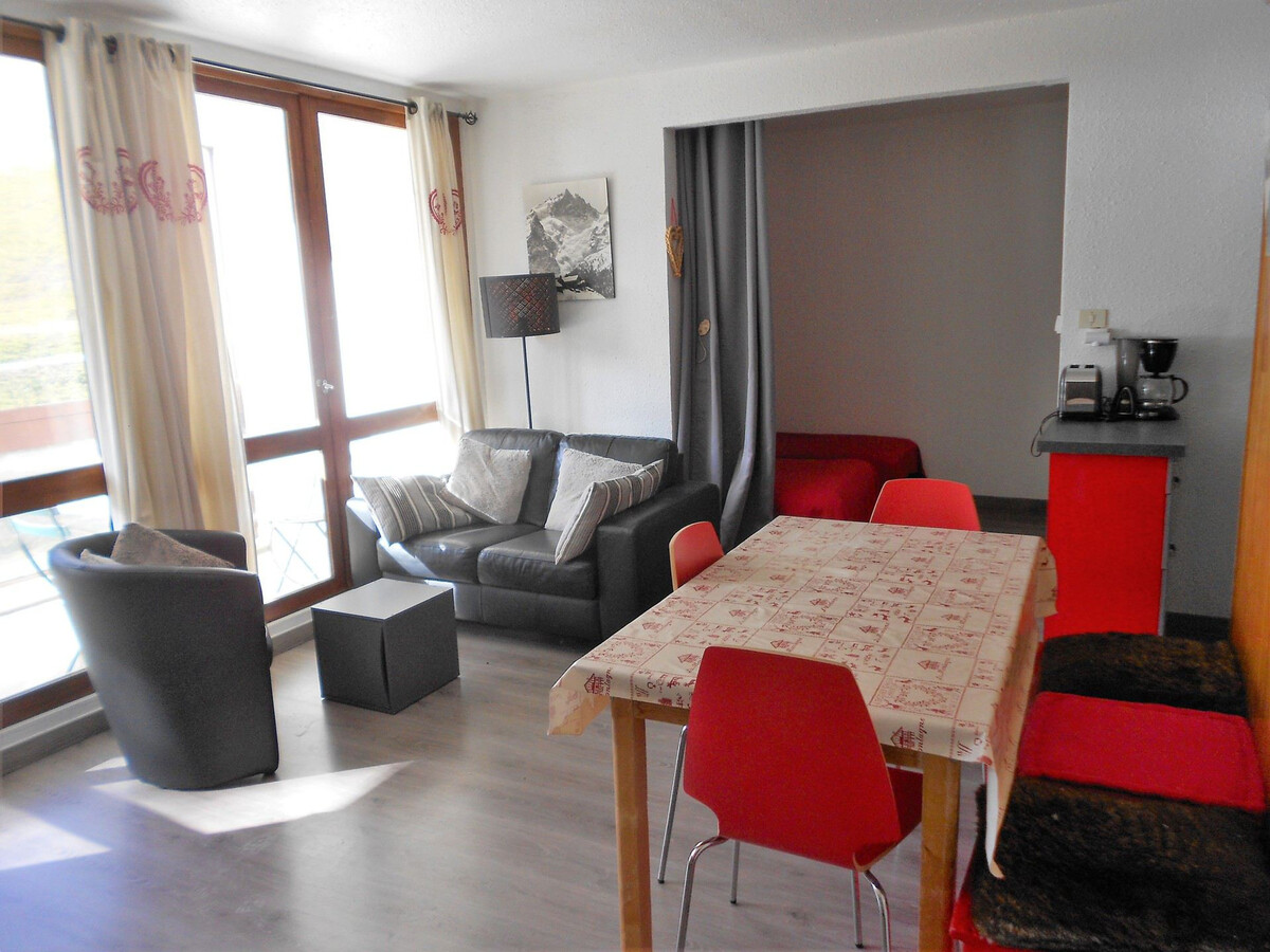 Appartement 3 pièces au centre avec balcon vue pistes - Photo 4