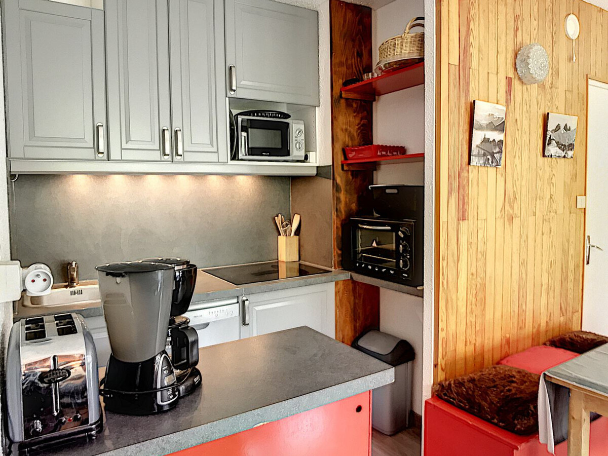 Appartement 3 pièces au centre avec balcon vue pistes - Photo 5