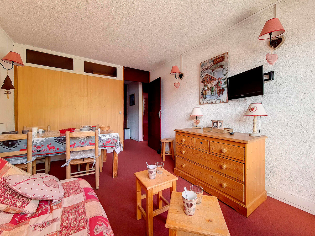 Appartement 35 m² skis aux pieds aux Menuires, balcon Sud-Est - Photo 5