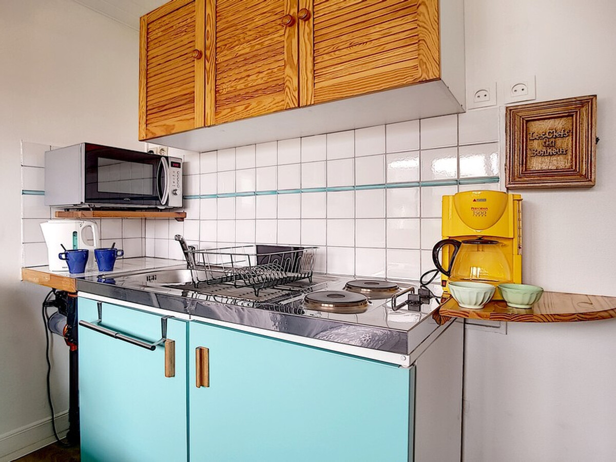 Studio 12m² aux Menuires, 7ème étage, animaux admis - Photo 5
