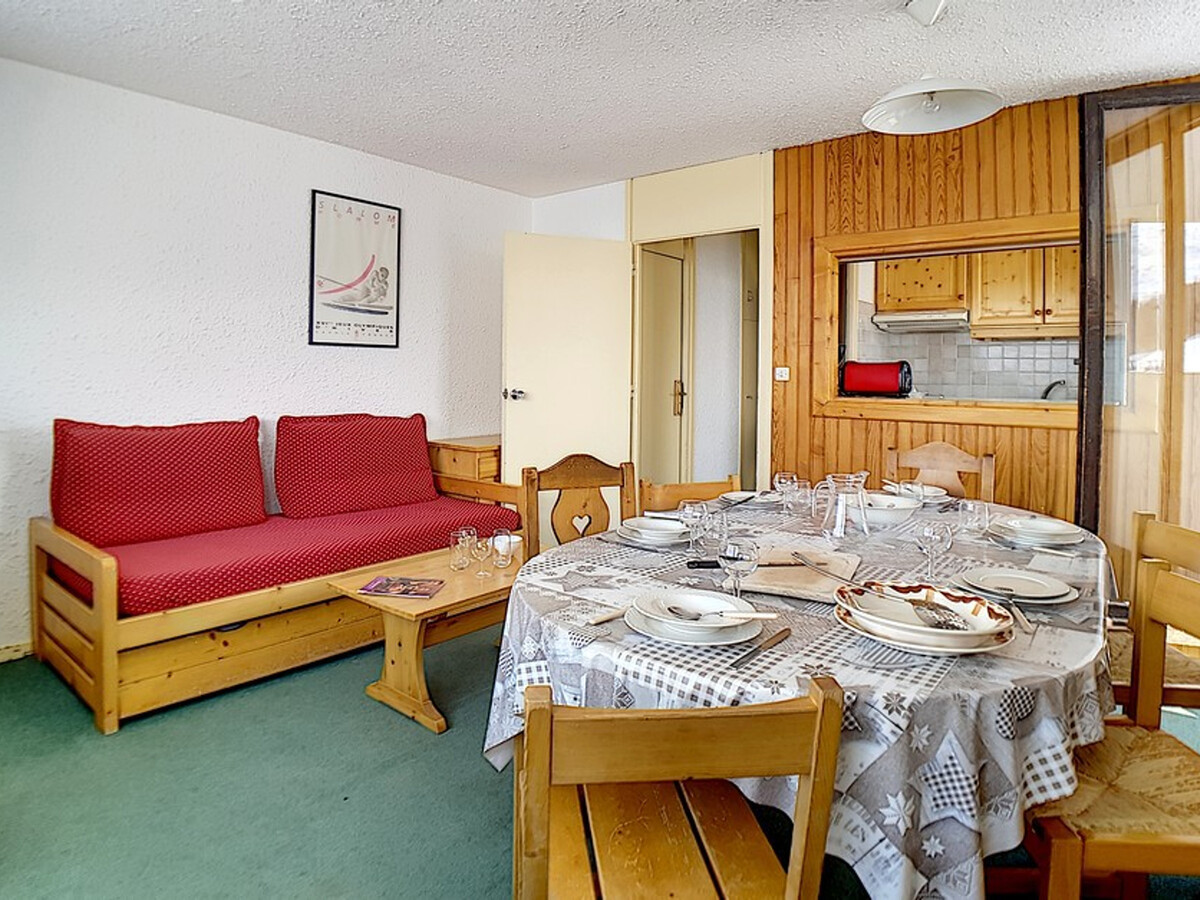 Appartement 8 pers. aux Menuires, balcon vue pistes - Photo 5