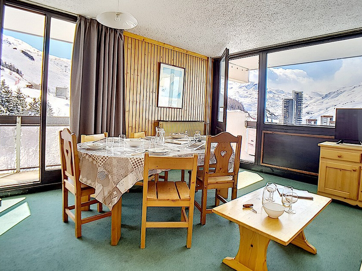 Appartement 8 pers. aux Menuires, balcon vue pistes - Photo 8