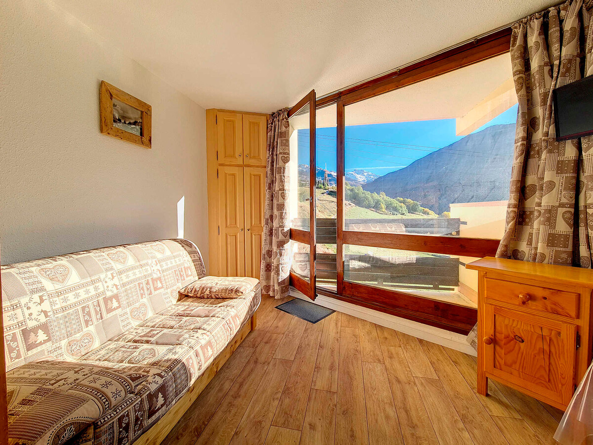 Studio 20m² aux Menuires, balcon sud, 6e étage - Photo 3