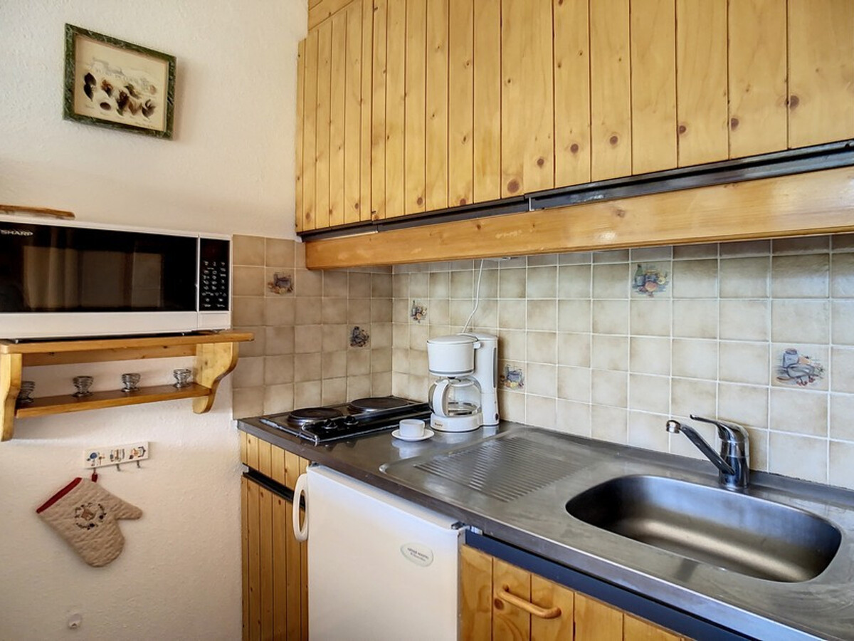 Studio 20 m² aux Menuires, balcon sud, 3 personnes - Photo 7