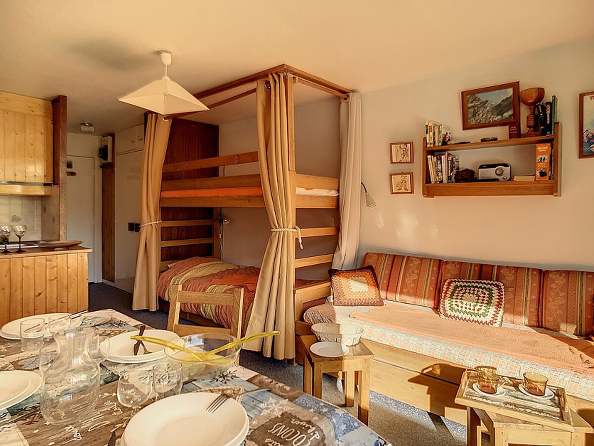 Studio 20 m² aux Menuires, balcon sud, 3 personnes - Photo 8