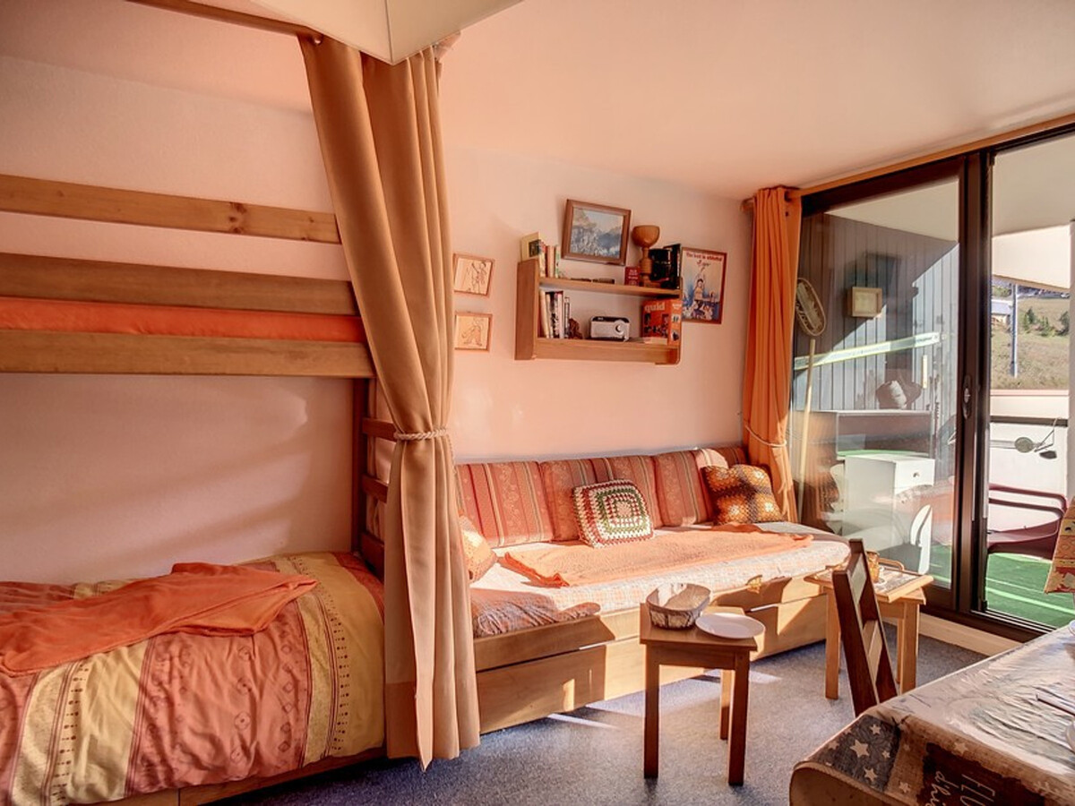 Studio 20 m² aux Menuires, balcon sud, 3 personnes - Photo 11
