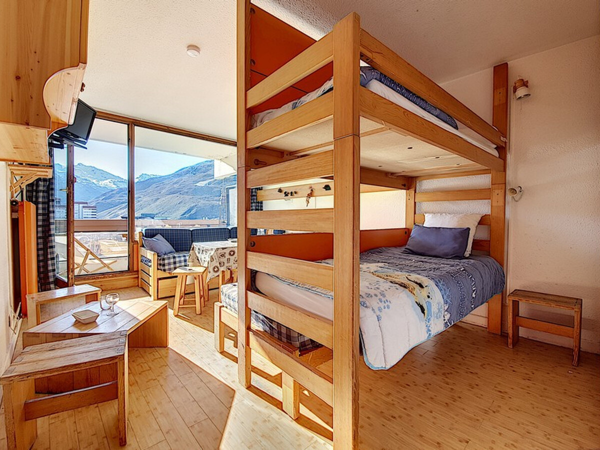 Studio 24m² balcon sud aux pieds des pistes - Photo 2