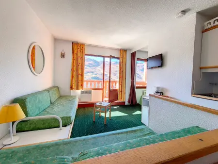 Appartement 2 pièces lumineux, 7e étage balcon aux Menuires : photo 6