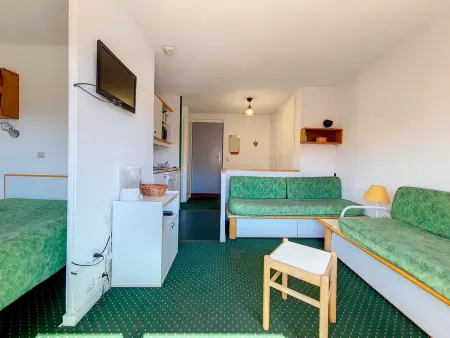 Appartement 2 pièces lumineux, 7e étage balcon aux Menuires : photo 9