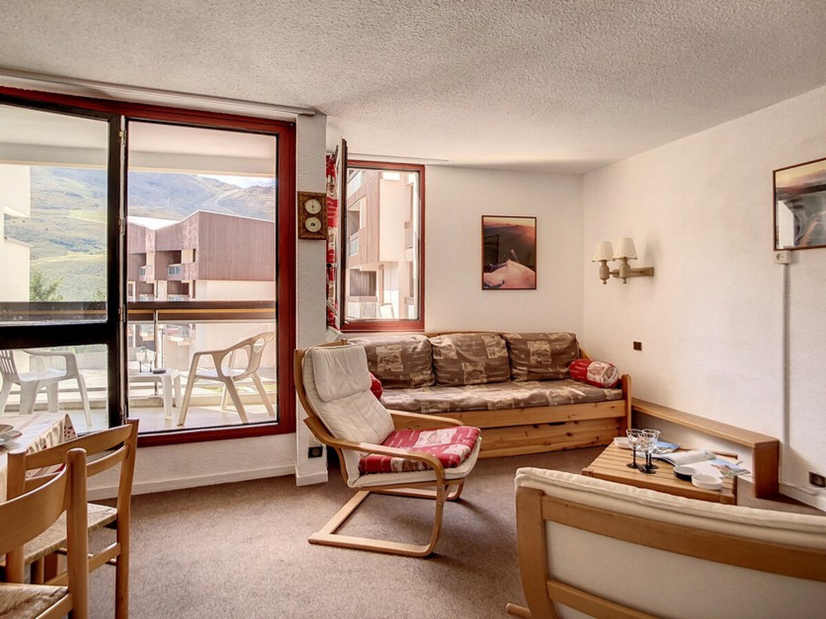Appartement 6 pers. aux Menuires, balcon montagne et parking - Photo 1