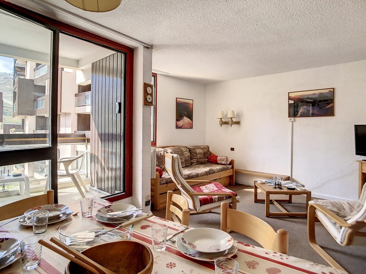 Appartement 6 pers. aux Menuires, balcon montagne et parking - Photo 2