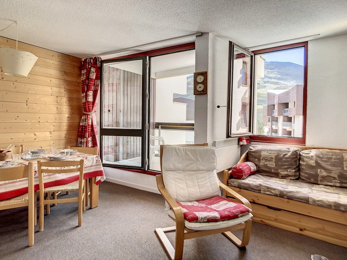 Appartement 6 pers. aux Menuires, balcon montagne et parking - Photo 7